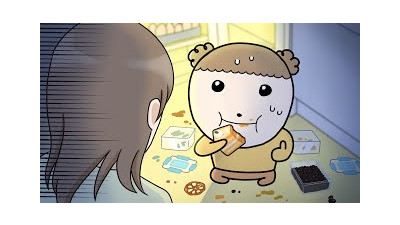 언니 몰래 야식 먹방