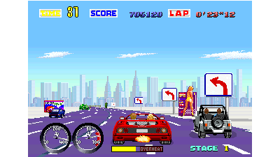 Turbo Out Run (Out Run upgrade, FD1094 317-0118)