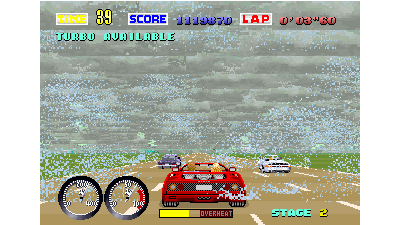 Turbo Out Run (Out Run upgrade, FD1094 317-0118 decrypted) [Bootleg]