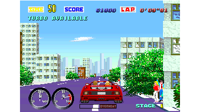 Turbo Out Run (deluxe cockpit, FD1094 317-0109)