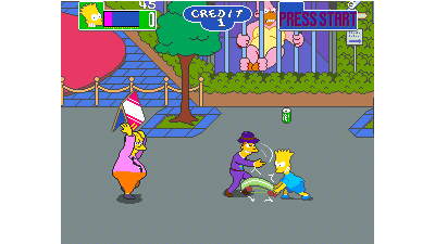 The Simpsons (2 Players Asia)