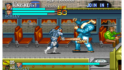 The Punisher (bootleg set 2 (with PIC16c57), 930422 etc) [Bootleg, No sound]