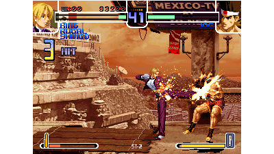 The King of Fighters 2002 (PlayStation 2 ver 0.4, EGHT hack) [Hack]