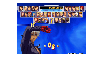 The King of Fighters 2000 (Playstation 2 ver. , EGHT hack) [hack only enable in AES mode]