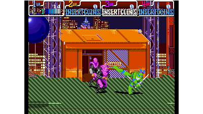 Teenage Mutant Ninja Turtles - Turtles in Time (4 Players ver. UAA)