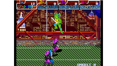 Teenage Mutant Ninja Turtles - Turtles in Time (4 Players ver. ADA)