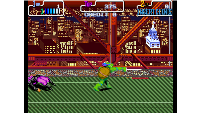 Teenage Mutant Hero Turtles - Turtles in Time (2 Players ver. EBA)