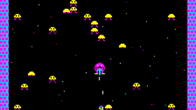 Tazz-Mania (bootleg on Galaxian hardware with Starfield) [Bootleg]