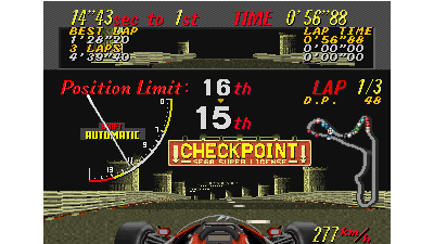 Super Monaco GP (Japan, Rev B, FD1094 317-0124a decrypted) [Bootleg]