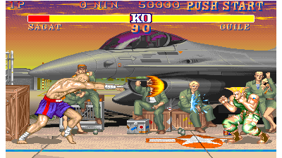 Street Fighter II' - Champion Edition (Red Wave bootleg set 2, 920313 etc) [Bootleg]