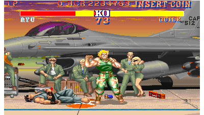 Street Fighter II' - Champion Edition (Red Wave bootleg set 1, 920313 etc) [Bootleg]