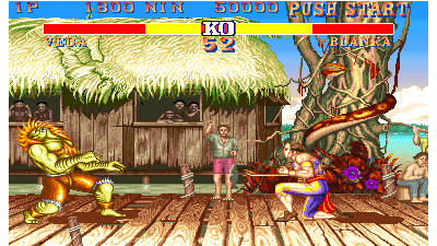 Street Fighter II' - Champion Edition (Rainbow bootleg set 6, 920313 etc) [Bootleg]