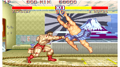 Street Fighter II' - Champion Edition (Rainbow bootleg set 2, 920322 etc) [Bootleg]