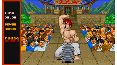 Street Fighter (Japan, pneumatic buttons)