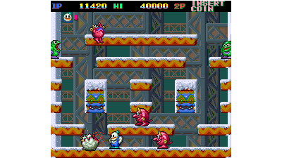 Snow Bros. - Nick & Tom (The Winter Bobble hardware bootleg) [Bootleg]