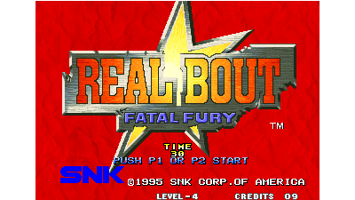 Real Bout Fatal Fury / Real Bout Garou Densetsu (Korean release)