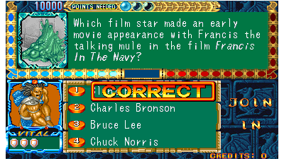 Quiz & Dragons (capcom quiz game 920701 USA)