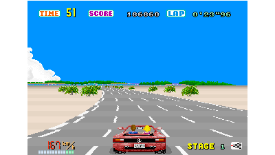 Out Run (sitdown/upright, Rev B)