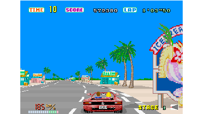 Out Run (sitdown/upright, Rev A)