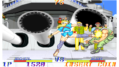 Martial Champion (ver JAA) [Missing Graphics on Intro/Title screens]