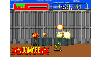 Line of Fire / Bakudan Yarou (US, FD1094 317-0135 decrypted) [Bootleg]