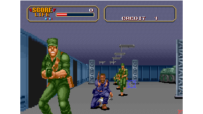 Line of Fire / Bakudan Yarou (Japan, FD1094 317-0134)