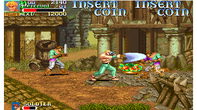 Knights of the Round (911127 Japan, B-Board 91634B-2)