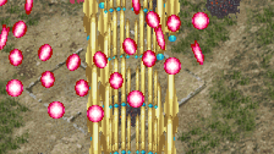 Ketsui Kizuna Jigoku Tachi (MR. Stoic version, hack by Trap15) [Hack]