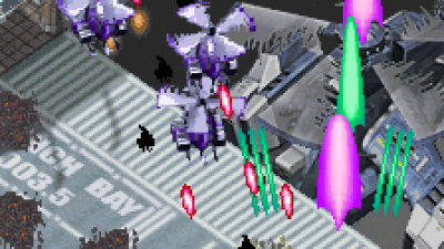 Ketsui Kizuna Jigoku Tachi (Arrange Mode version 1.0, hack by Trap15) [Hack]