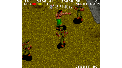 Ikari III - The Rescue (Korea, 8-Way Joystick)