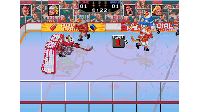 Hit the Ice (Japan) [Imperfect graphics]