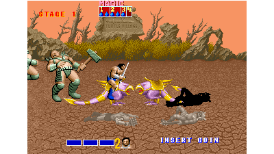 Golden Axe (set 1, World, FD1094 317-0110 decrypted) [Bootleg]