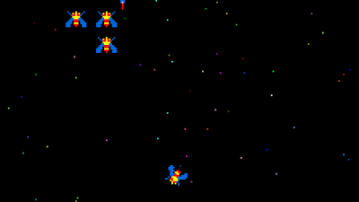 Galaga (Midway set 1 with fast shoot hack)