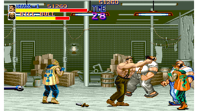 Final Fight (bootleg set 2 (with 2xYM2203 + 2xMSM5205), World)) [Bootleg]