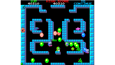 Bubble Bobble: Lost Cave V1.2 (for Bobble Bobble PCB) [Bootleg]