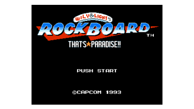 Wily & Light no Rockboard - That's Paradise (Japan) [En by Interordi v1.1] (Mega Man Version)