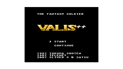 Valis - The Fantastic Soldier (Japan) [En+Hack by Satsu+Sliver X v1.01] (~Valis Plus Plus - The Fantasm Soldier)