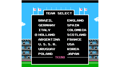 Tecmo World Cup Soccer (Europe)