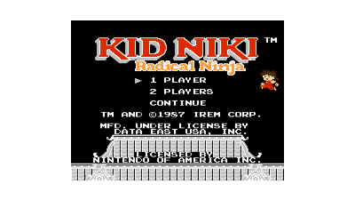 Kid Niki - Radical Ninja (USA)