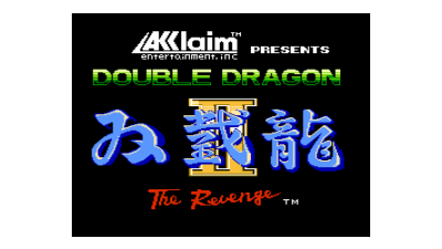 Double Dragon II - The Revenge (USA) (Rev A)
