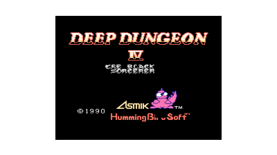 Deep Dungeon 4 - Kuro no Youjutsushi (Japan) [En by Dragoon-X v1.0] [Mapper Fix by Spinner 8] (~Deep Dungeon 4 - The Black Sorcerer)