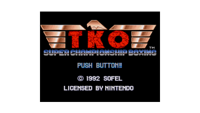 TKO Super Championship Boxing (USA) (Sample)