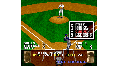Tecmo Super Baseball (USA) (Beta)
