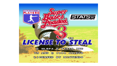 Super Bases Loaded 3 - License to Steal (USA)