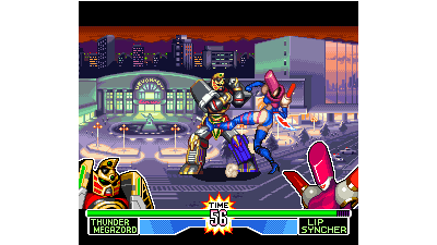 Mighty Morphin Power Rangers - The Fighting Edition (Europe)