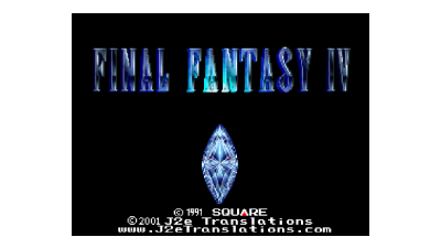 Final Fantasy IV (Japan) (Rev 1) [En by J2e v3.21] [Bug Fix by Deathlike2 v1.0a] (Yang's HP Fix)