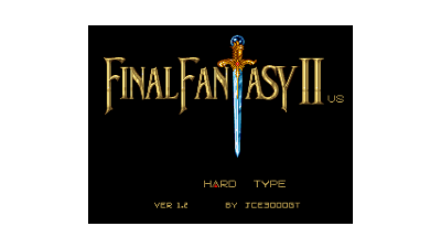 Final Fantasy II (USA) (Rev 1) [Hack by JCE3000GT v1.2] (Hard Type)