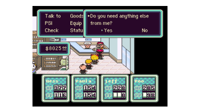 EarthBound (USA) [Hack by Mr. Accident v1.1] (~EarthBound - 10th Anniversary Celebration)