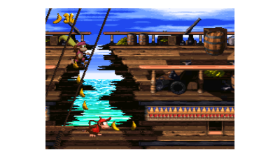 Donkey Kong Country 2 - Diddy's Kong Quest (Germany) (En,De) (Rev A)
