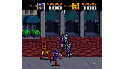 Captain America and the Avengers (Europe)